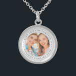 Best Friends Forever BESTE FREUNDIN Einfaches Mode Sterling Silberkette<br><div class="desc">Dieses einfache und klassische Design besteht aus Serifentypografie und fügt ein benutzerdefiniertes Foto hinzu. "Die besten Freunde für immer" umkreist das Foto Ihrer Freunde</div>