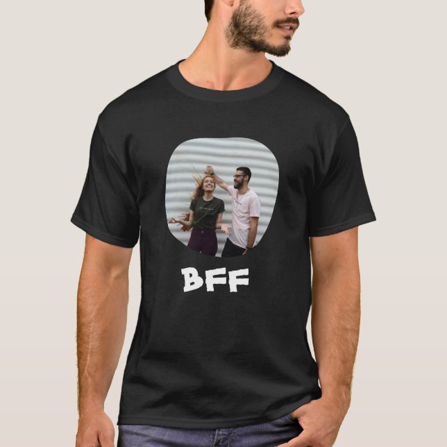 Best Friends Forever BESTE FREUNDIN laden Sie Ihr  T-Shirt (Vorderseite)