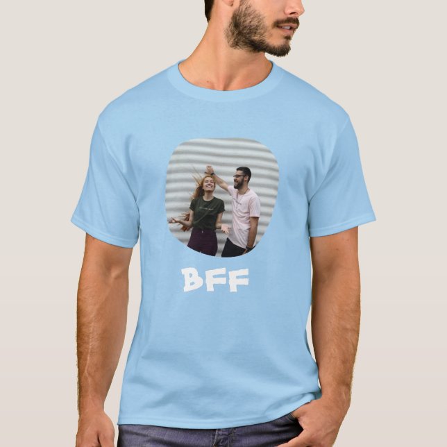 Best Friends Forever BESTE FREUNDIN laden Sie Ihr  T-Shirt (Vorderseite)