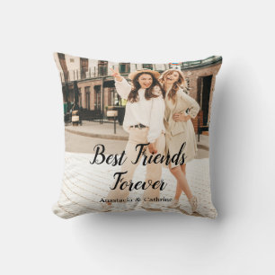 Best Friends Forever BESTE FREUNDIN Modernes perso Kissen
