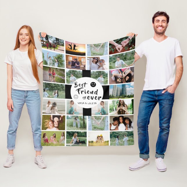 Best Friends Forever Custom Fleece Blanket - 26pic (Beispiel)