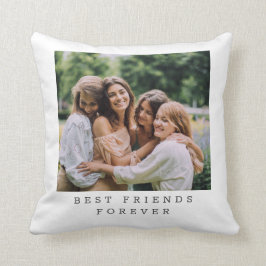 Best Friends Forever Custom Foto Personalisiert Kissen