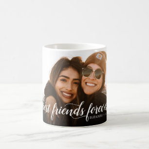 Best Friends Forever Foto Elegante Modernes Skript Kaffeetasse