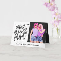 Best Friends Forever Foto Gray glücklich Geburtsta