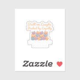 BEST FRIENDS FOREVER, FUNNY CAT, FRIENDSHIP DAY AUFKLEBER