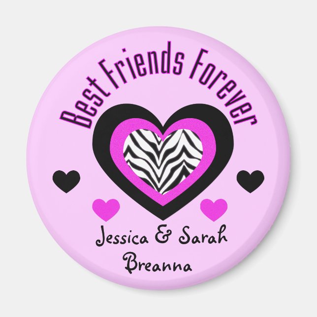 Best Friends Forever Magnet (Vorne)
