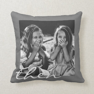 Best Friends Forever und dann Foto Geschenk Kissen