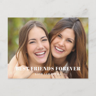 Best Friends Foto Geburtstagskarte Postkarte
