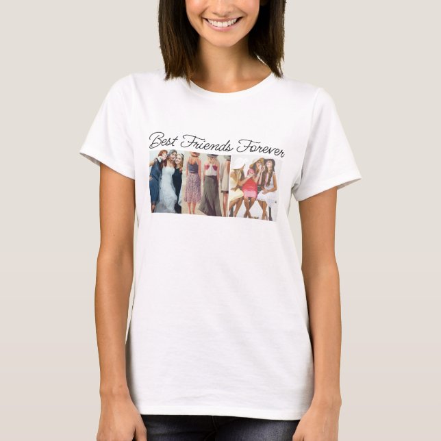 Best Friends Foto T - Shirt (Vorderseite)