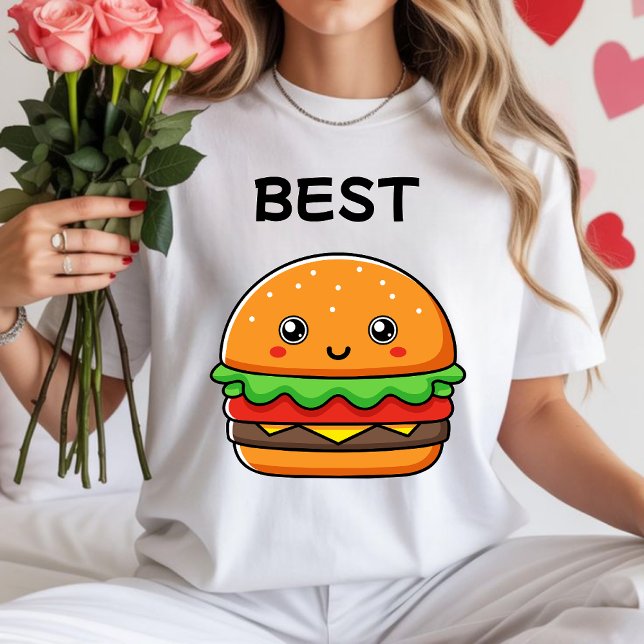 Best friends hamburger and fries T-shirt kawaii (Von Creator hochgeladen)
