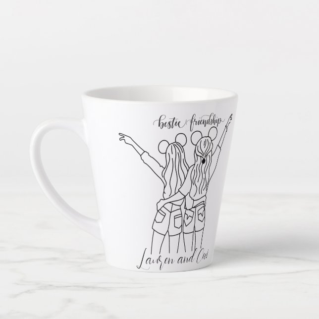 BEST FRIENDS LATTE TASSE (Links)