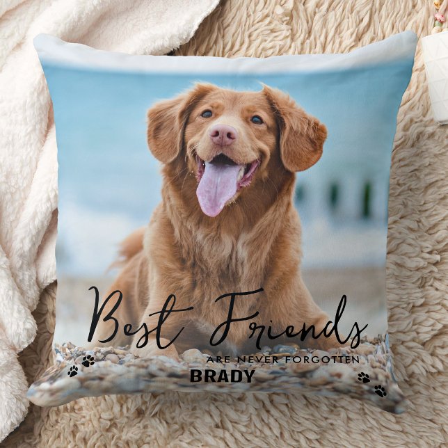 Best Friends Noch nie vergessen Foto Pet Memorial Kissen (Von Creator hochgeladen)