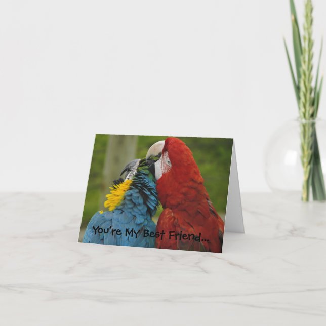 Best Friends Note Card Karte (Vorderseite)