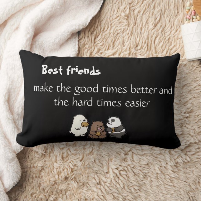 Best Friends Pillow Lendenkissen (Decke)