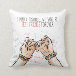 Best Friends Pinky Promise | Kissen
