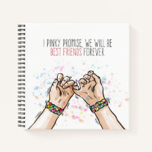 Best Friends Pinky Promise | Notebook