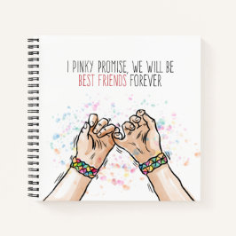 Best Friends Pinky Promise | Notebook Notizbuch