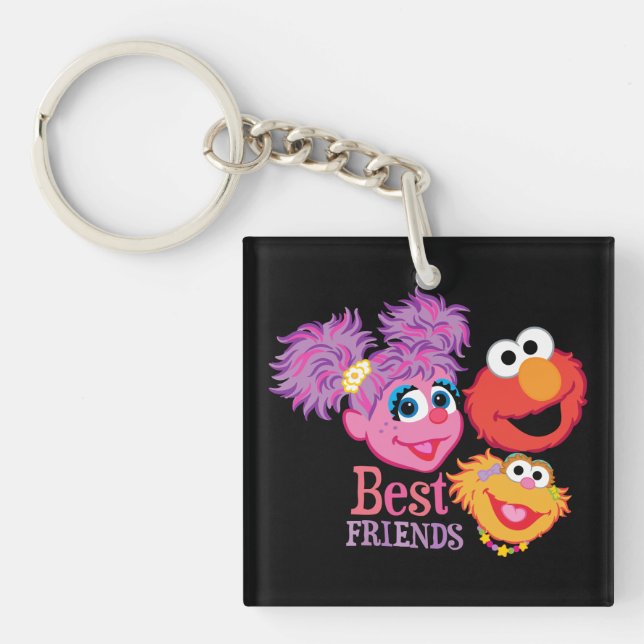 Best Friends Sesame Street Schlüsselanhänger (Vorderseite)