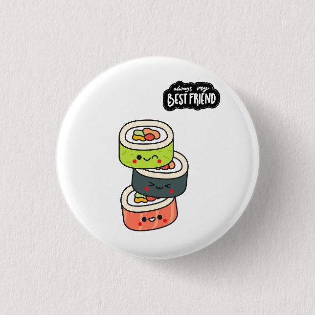 Best Friends Sushi Button (Vorderseite)