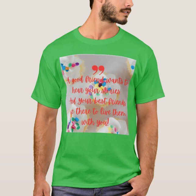 BEST FRIENDS Vintag T-Shirt (Vorderseite)