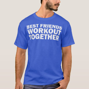 Best Friends Workout Gemeinsam Niedlich Spaß Match T-Shirt