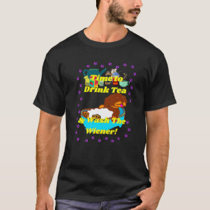 Best Funny Dackel Fan Dackel Dog Teezeremonie auf  T-Shirt