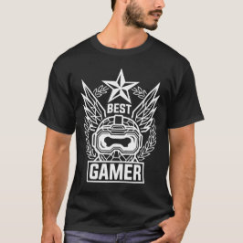 Best Gamer E-Sports Champion T-Shirt - VR Headset