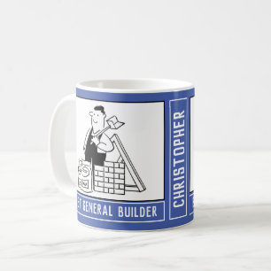 Best General Builder oder House Builder mit Namen. Kaffeetasse