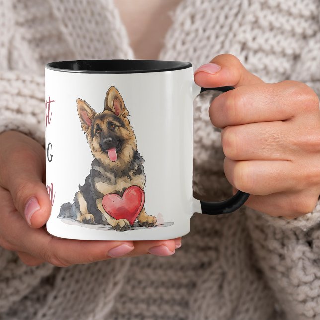 Best German Shepherd Dog Mama Tasse (Von Creator hochgeladen)