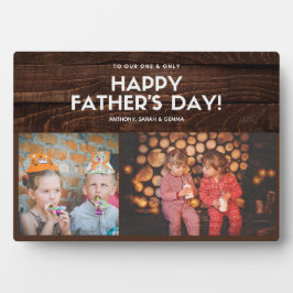 BEST Geschenk für VATER! Fotos hinzufügen - Väter- Fotoplatte