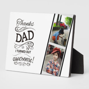 BEST Geschenk für VATER! Fotos hinzufügen - Väter- Fotoplatte