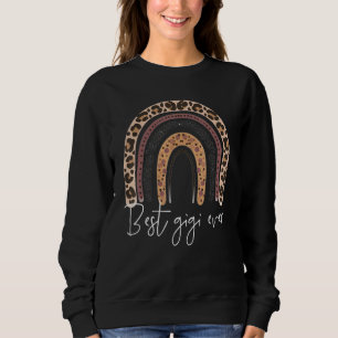 Best Gig Ever Oma Cheetah Leopard Women Christ Sweatshirt