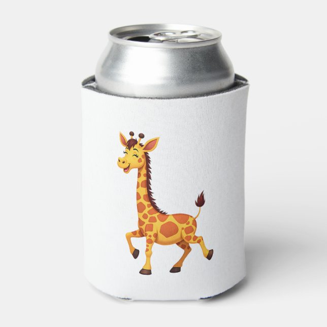 Best Giraffe Art For Men Women Adult Giraffe Print Dosenkühler (Kanne Vorderseite)