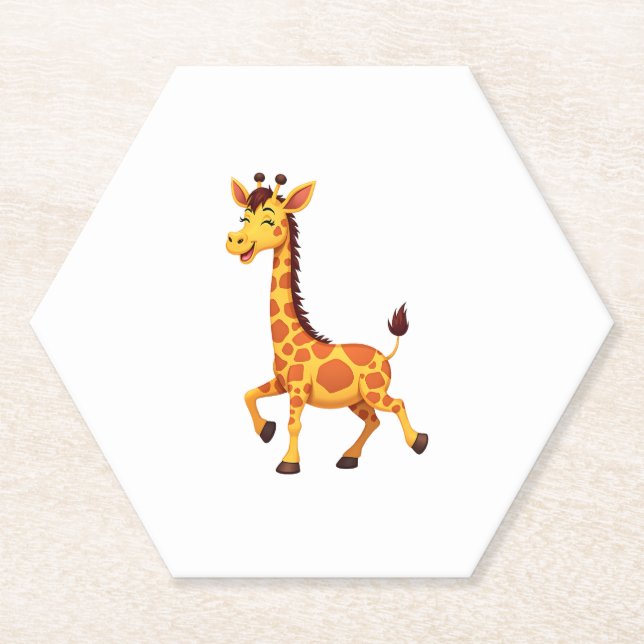 Best Giraffe Art For Men Women Adult Giraffe Print Untersetzer (Vorderseite)