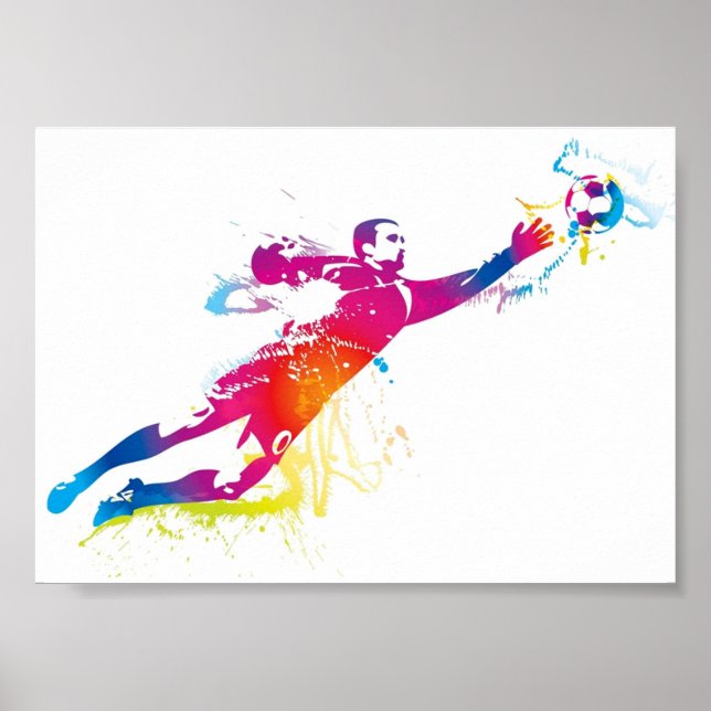 Best Goalkeeper Poster (Vorne)