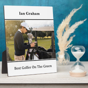 Best Golfer Plaque Fotoplatte