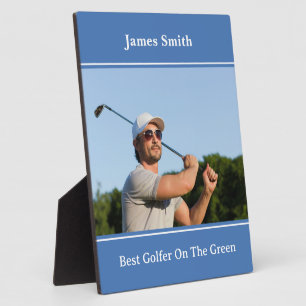 Best Golfer Plaque Fotoplatte