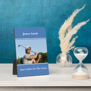 Best Golfer Plaque Fotoplatte