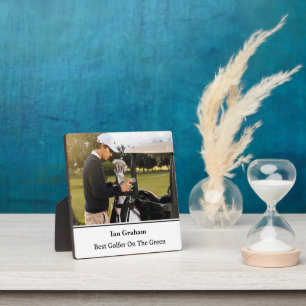 Best Golfer Plaque Fotoplatte