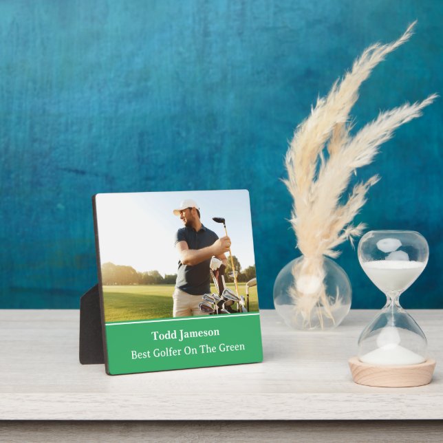 Best Golfer Plaque Fotoplatte (InSitu)