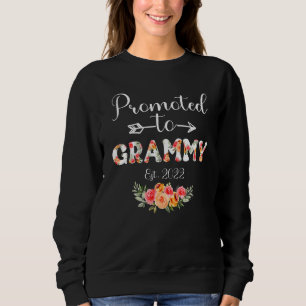 Best Grammy jemals Women Blume Dekoration Oma Sweatshirt
