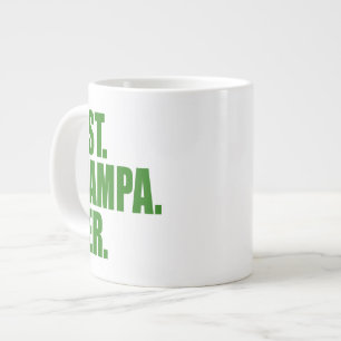 Best. Grampa Immer.(Grün) Jumbo-Tasse