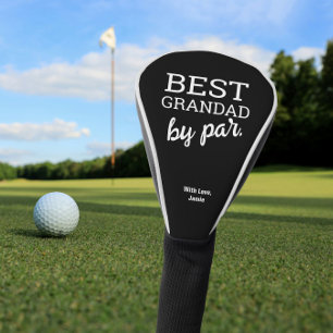 Best Grandad by par Modern Typografy Individuelle Golf Headcover