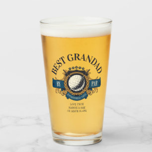 Best Grandad by Par Siegel Elegante Custom Glas