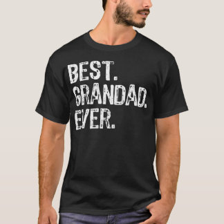 Best Grandad Ever Family Funny Cool T-Shirt