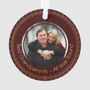 BEST GRANDELEMENT Custom FOTO Ornament