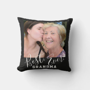 BEST GRANDMA EVER Custom Foto Mother Day Kissen