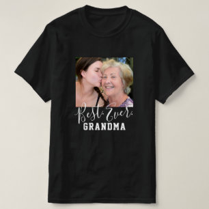 BEST GRANDMA EVER Custom Foto Mother Day T-Shirt