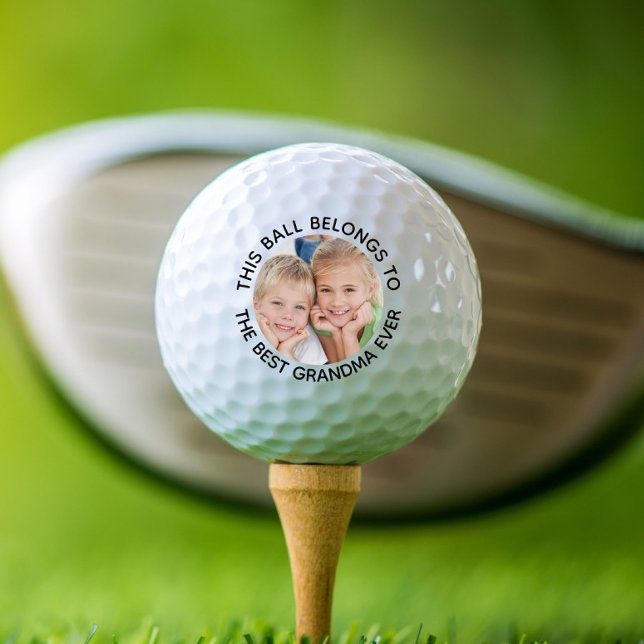 Best Grandma Ever Foto Golfball (Von Creator hochgeladen)