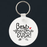 Best Grandma Ever Granny Grandmother Schlüsselanhänger<br><div class="desc">Best Grandma Ever. Funny and humorous design for the best grandmother in the world. This cool and fun merchandise is great for the special woman called gram, granny, nonna or nana. Perfect for Grandma's Day. Great Christmas gift and birthday present for the coolest grandmother in the world. Background color can...</div>